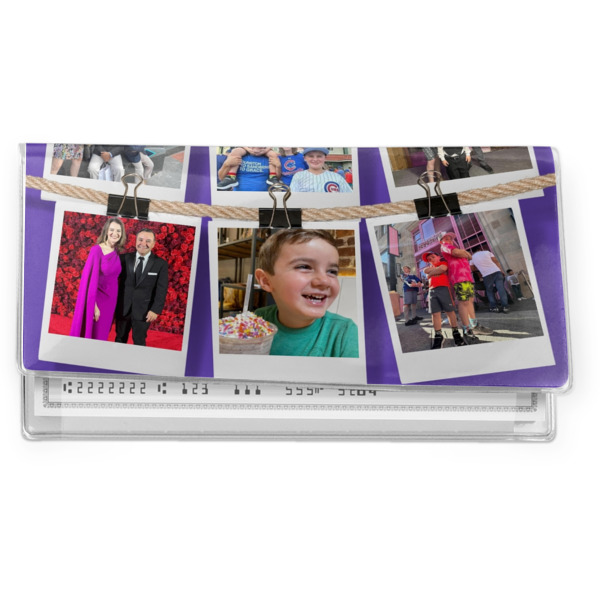 Custom Design Your Own Vinyl Checkbook Cover