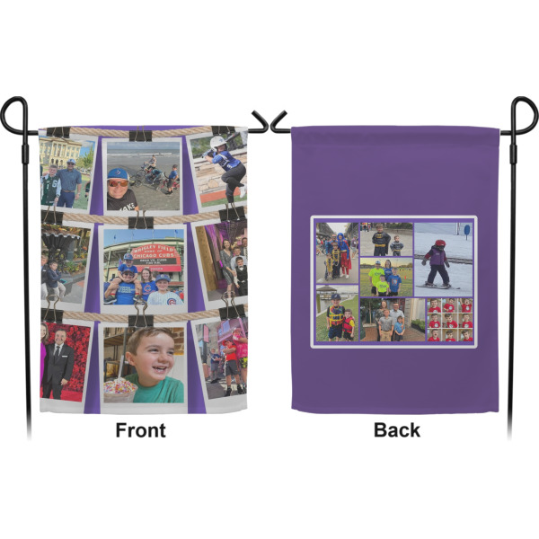 Custom Design - Garden Flag - Double Sided Front and Back