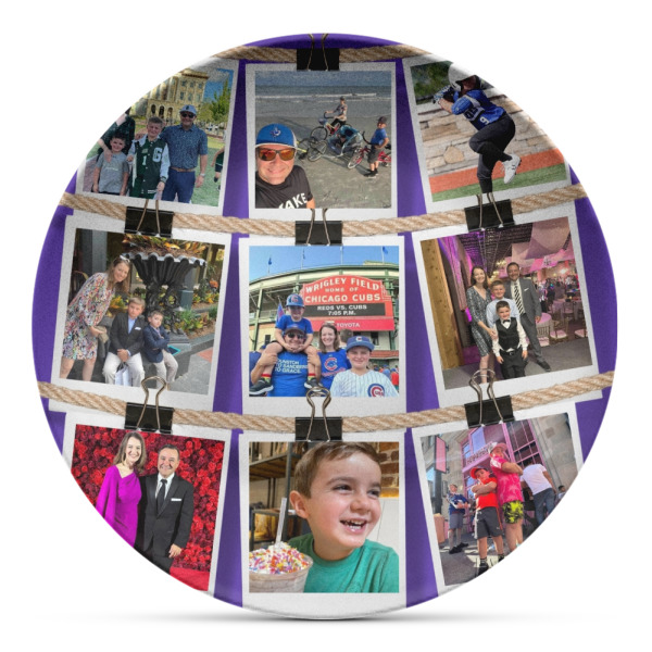 Custom Design Your Own Microwave Safe Plastic Plate - Composite Polymer