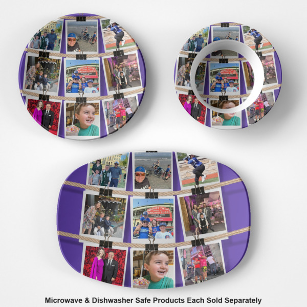 Custom Design - Microwave Safe Composite Polymer Plastic Dishware - Group