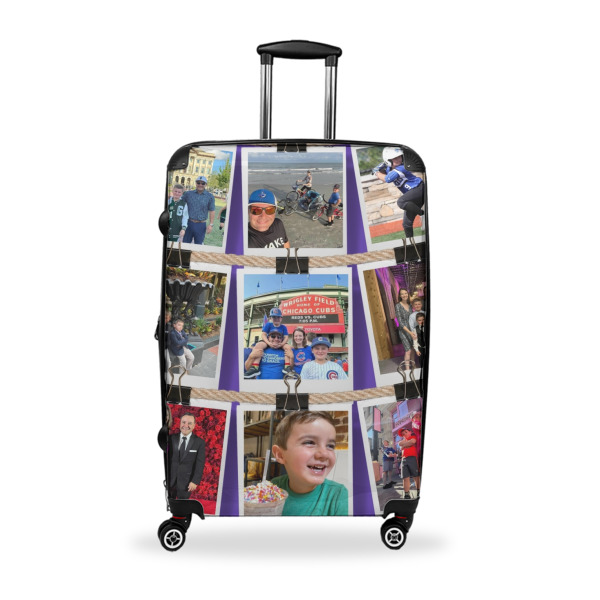 Custom Design Your Own Suitcase - 28" Large - Checked