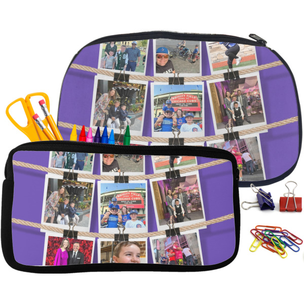 Custom Design - Pencil / School Supplies Bags Small and Medium