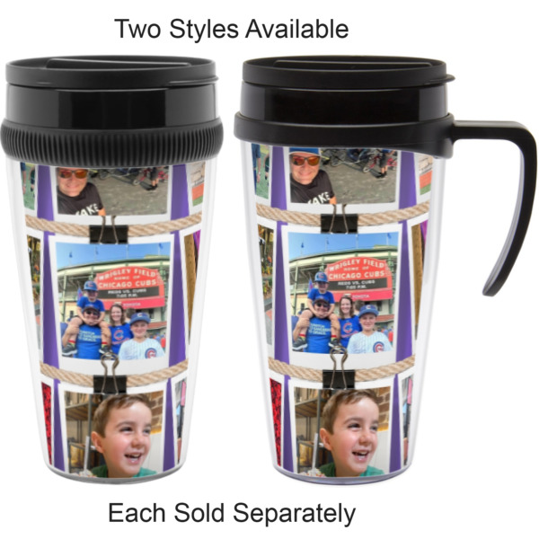 Custom Design - Acrylic Travel Mugs - With & Without Handle