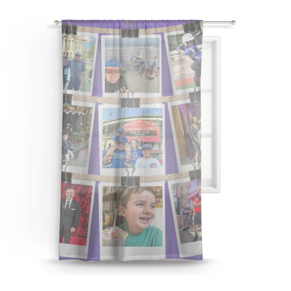 Custom Design Your Own Sheer Curtain