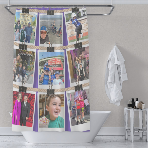 Custom Design - Shower Curtain - 70"x83" - Lifestyle