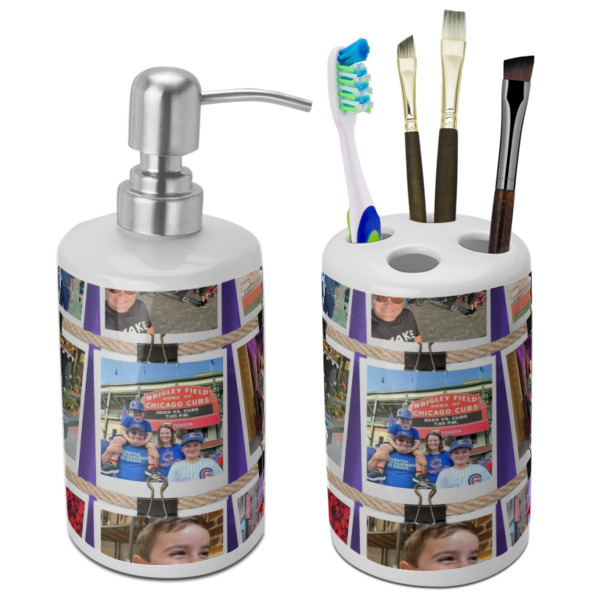 Custom Design Your Own Ceramic Bathroom Accessories Set