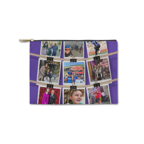 Custom Design Your Own Zipper Pouch - Small - 8.5" x 6"