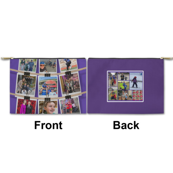 Custom Design - Small Zipper Pouch Approval (Front and Back)