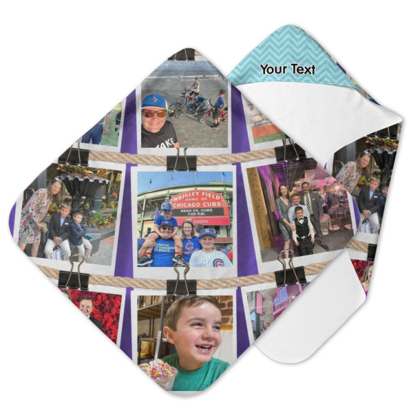 Custom Design Your Own Hooded Baby Towel