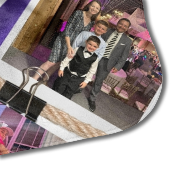 Custom Design - Hooded Baby Towel- Detail Corner