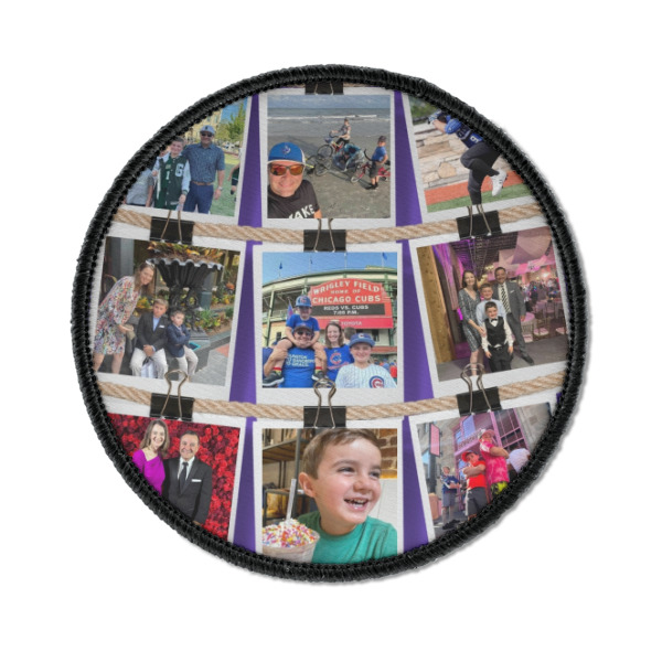 Custom Design - Iron On Patch - Round - Front