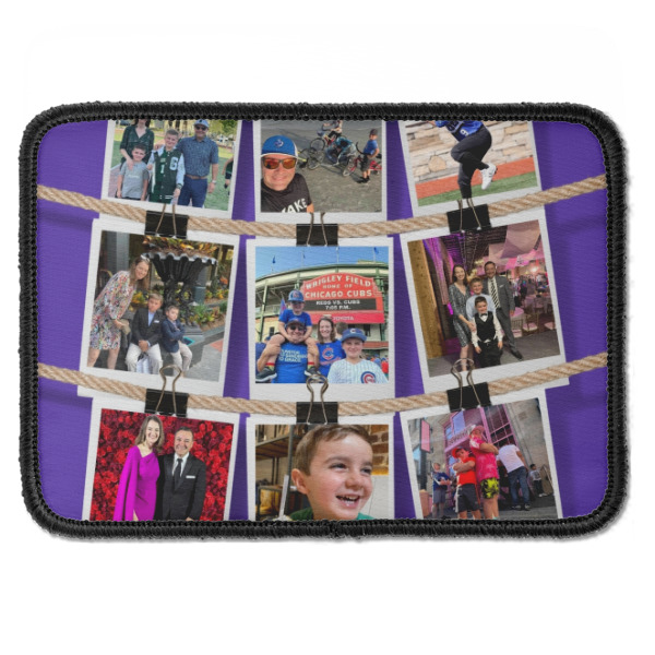 Custom Design - Iron On Patch - Rectangle - Front