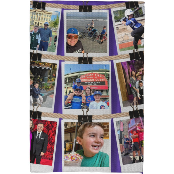 Custom Design - Waffle Weave Towel - Full Color Print - Approval Image