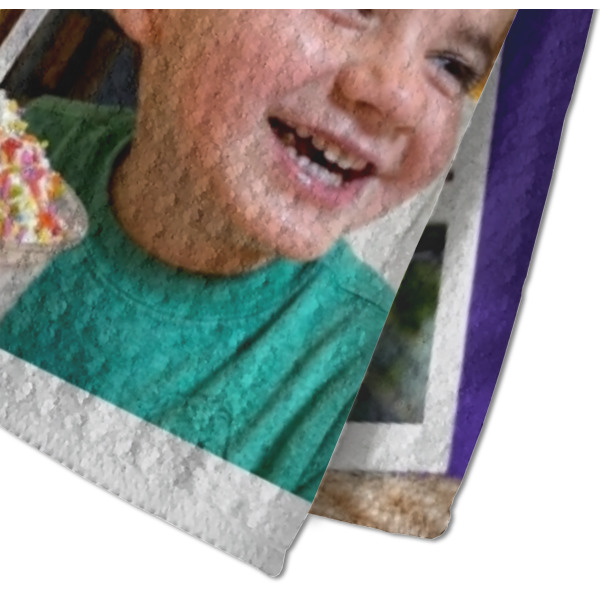 Custom Design - Waffle Weave Towel - Closeup of Material Image