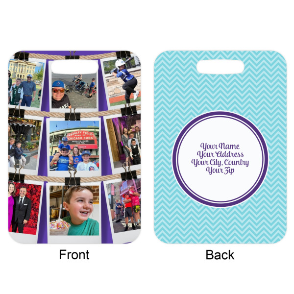 Custom Design - Metal Luggage Tag - Approval