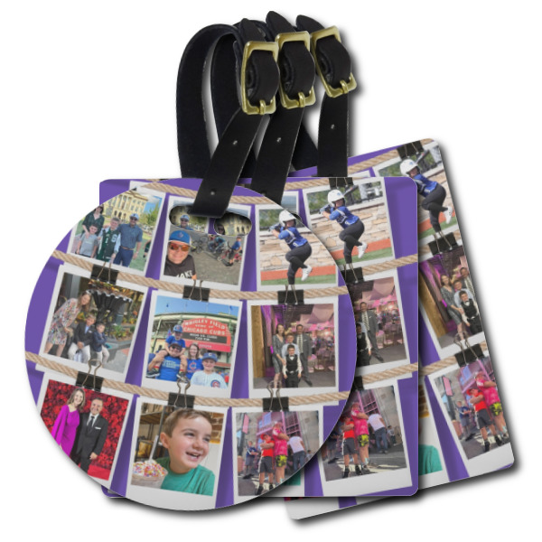 Custom Design Your Own Plastic Luggage Tag