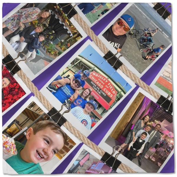 Custom Design - Cloth Napkins - Personalized Dinner (Full Open)