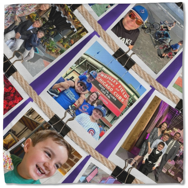 Custom Design - Cloth Napkins - Personalized Lunch (Single Full Open)