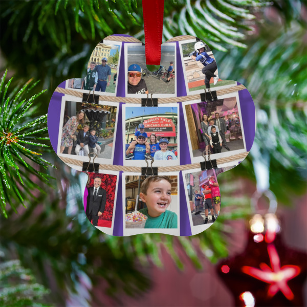 Custom Design - Metal Paw Ornament - Lifestyle