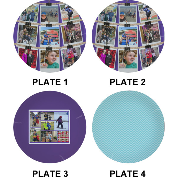 Custom Design - Set of Appetizer / Dessert Plates (Approval)