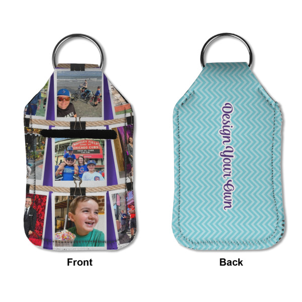 Custom Design - Sanitizer Holder Keychain - Small APPROVAL (Flat)