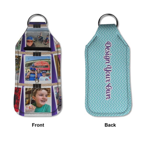 Custom Design - Sanitizer Holder Keychain - Large APPROVAL (Flat)