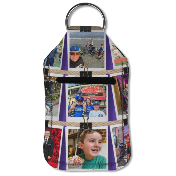 Custom Design - Sanitizer Holder Keychain - Small (Front Flat)