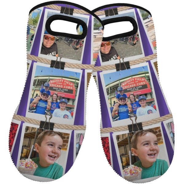 Custom Design - Neoprene Oven Mitt -Set of 2 - Front