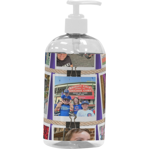 Custom Design - Large Liquid Dispenser (16 oz) - White