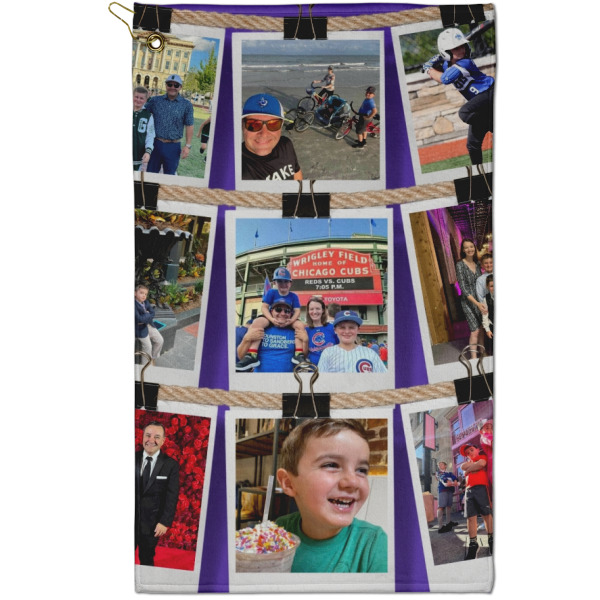 Custom Design Your Own Golf Towel - Poly-Cotton Blend - Small