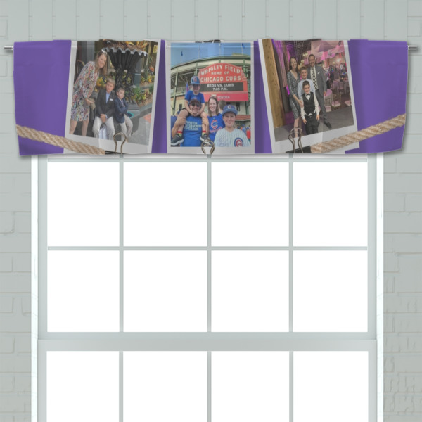 Custom Design - Valance - Closeup on window