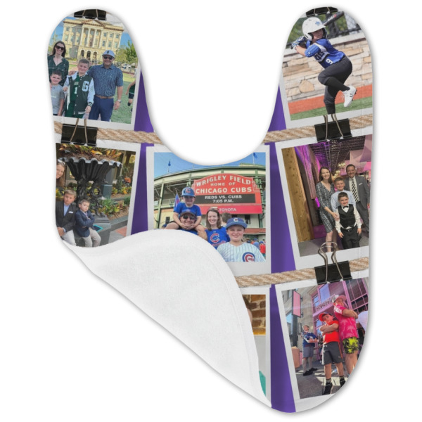 Custom Design - Baby Bib - AFT folded