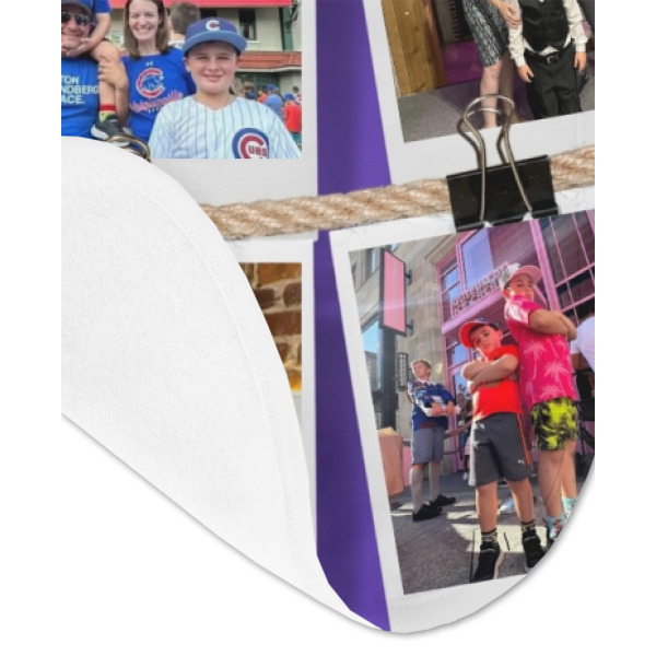 Custom Design - Baby Bib - AFT detail