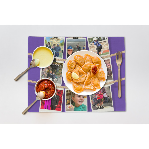 Custom Design - Linen Placemat - Single - Lifestyle