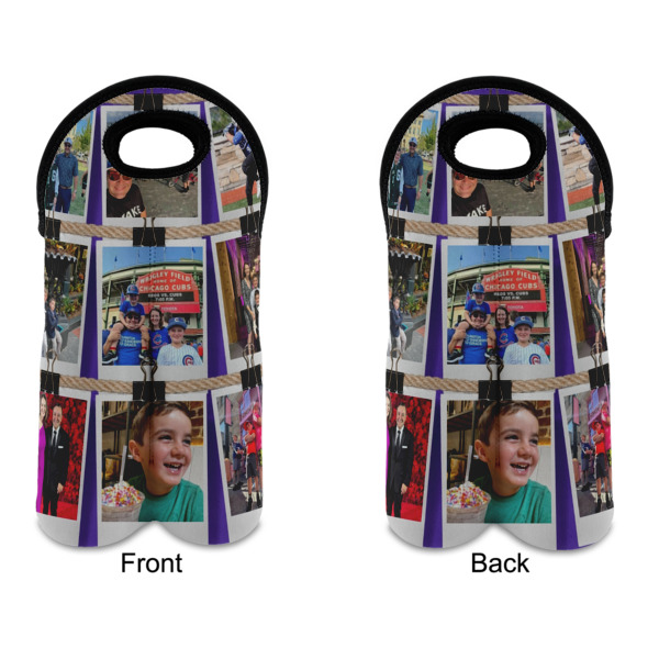 Custom Design - Double Wine Tote - Front & Back