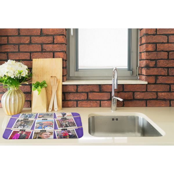 Custom Design - Dish Drying Mat - LIFESTYLE 2