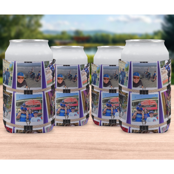 Custom Design - Can Cooler - Standard 12oz - Set of 4 - In Context