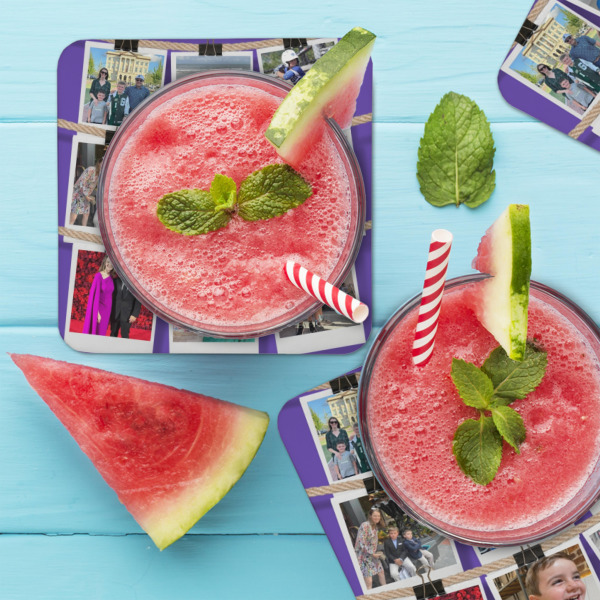 Custom Design - Coaster Set - LIFESTYLE