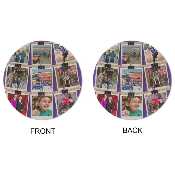 Custom Design - Round Linen Placemats - APPROVAL (double sided)