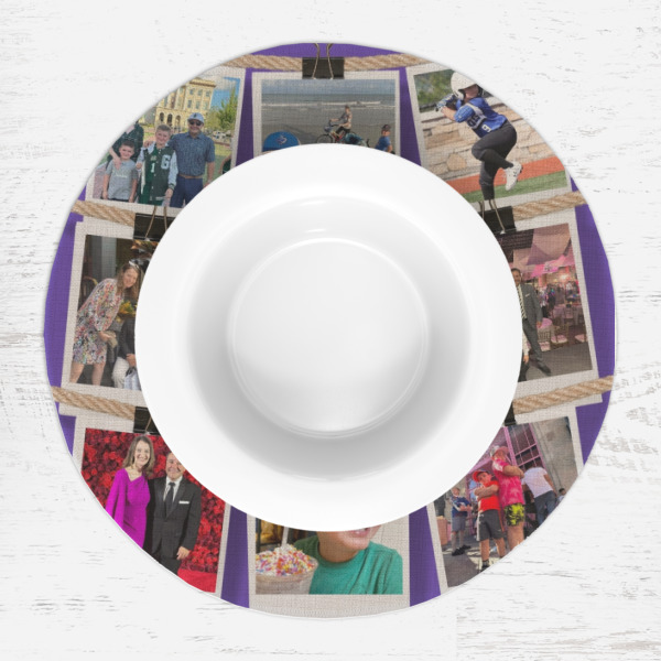 Custom Design - Round Linen Placemats - LIFESTYLE (single)