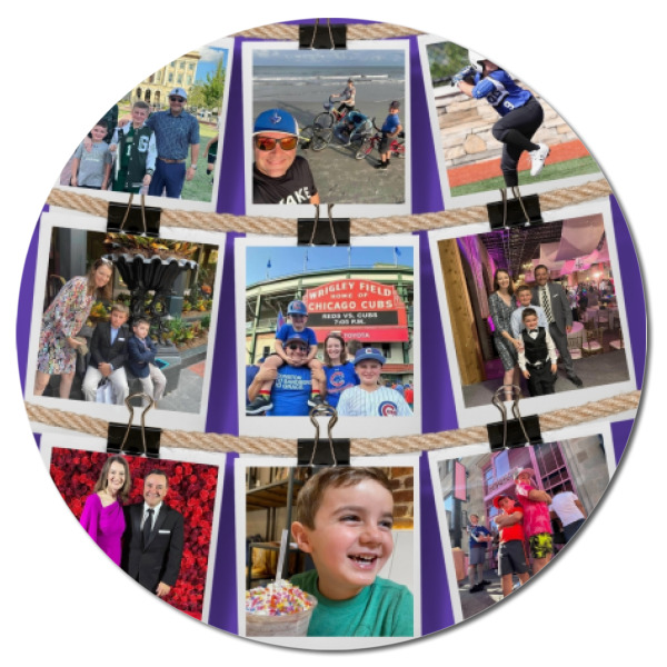 Custom Design - Round Fridge Magnet - FRONT