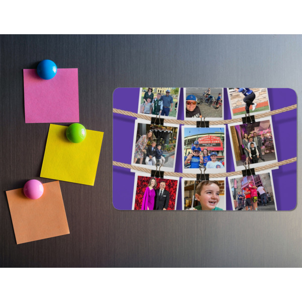 Custom Design - Rectangular Fridge Magnet - LIFESTYLE