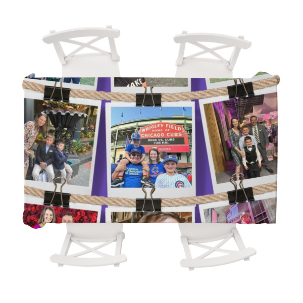 Custom Design Your Own Tablecloth - 58" x 102"