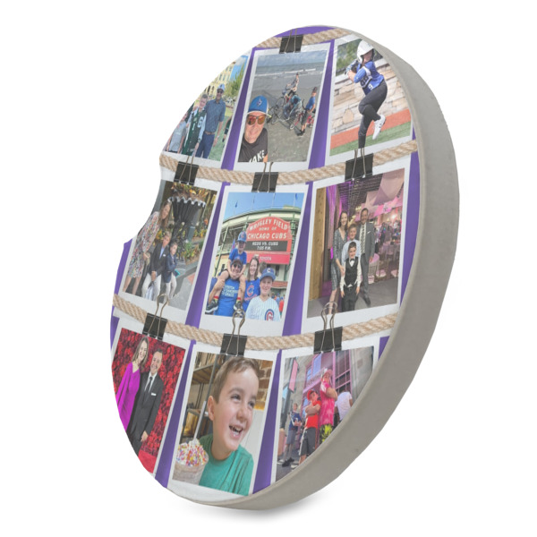 Custom Design - Sandstone Car Coaster - Standing Angle