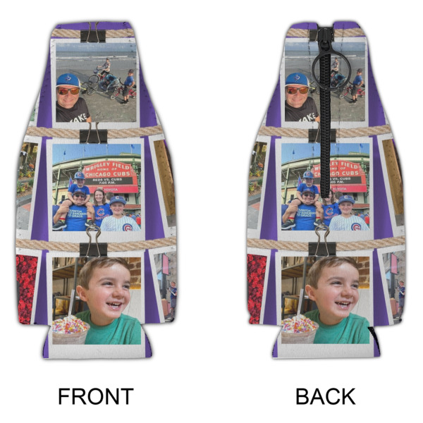 Custom Design - Zipper Bottle Cooler - APPROVAL