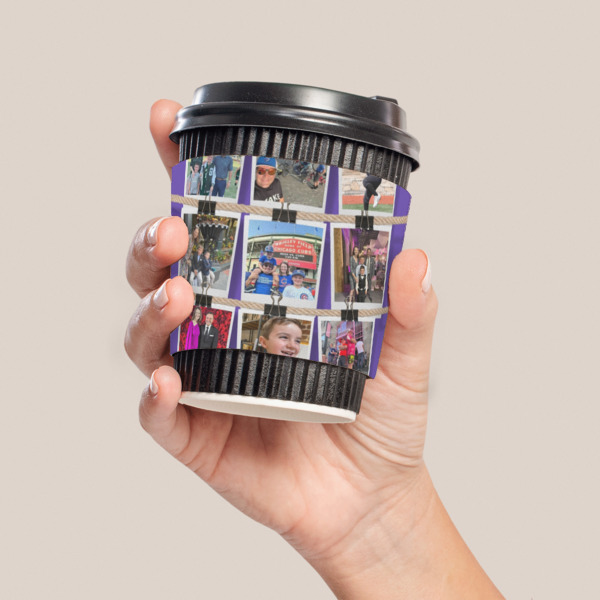 Custom Design - Coffee Cup Sleeve - LIFESTYLE