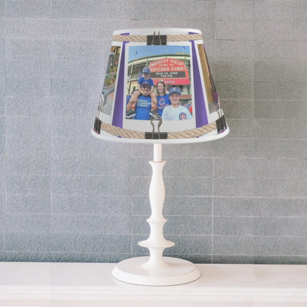 Custom Design - Poly Film Empire Lampshade - Lifestyle