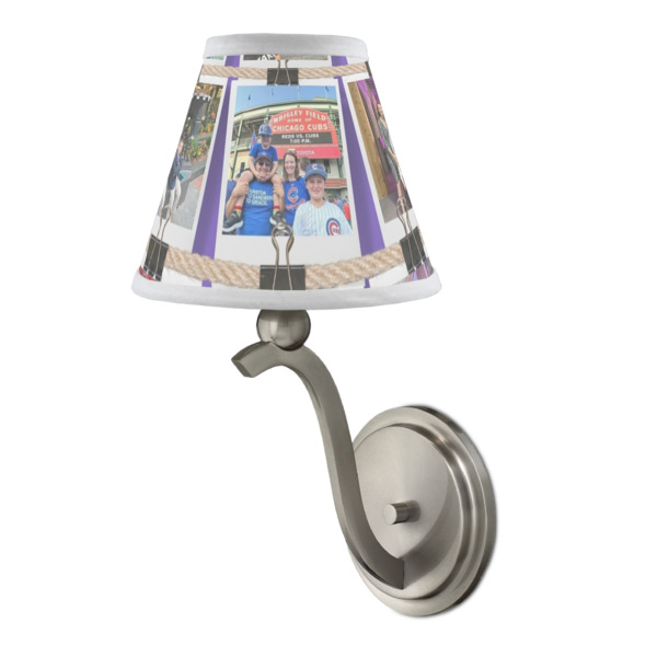 Custom Design - Chandelier Lamp Shade - Lifestyle (On wall lamp)