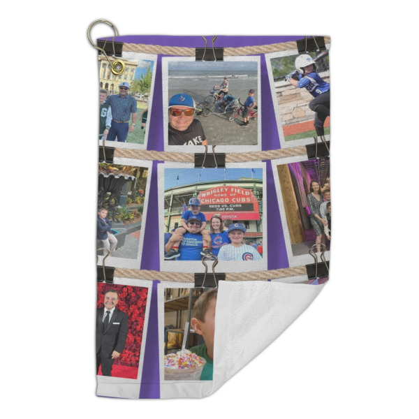 Custom Design - Microfiber Golf Towels Small - Front Folded