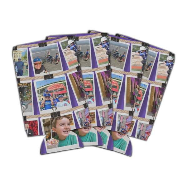 Custom Design Your Own Can Cooler - 16 oz - Set of 4